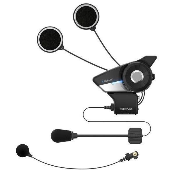 Sena 20S Evo Motorcycle Bluetooth Communication System Helmet 8-Way Intercom Kit