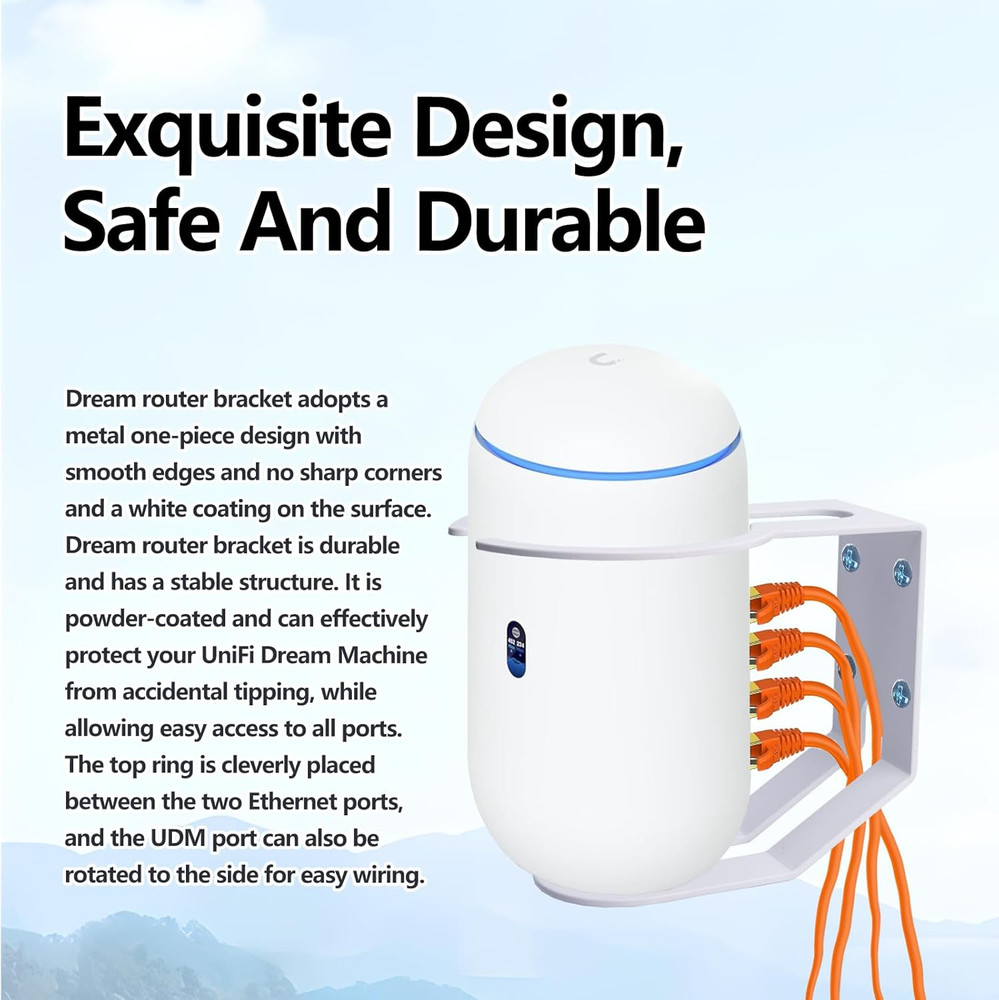 Dream Machine Wall Mount Dream Router Bracket Wall Mount Bracket Unifi Dream