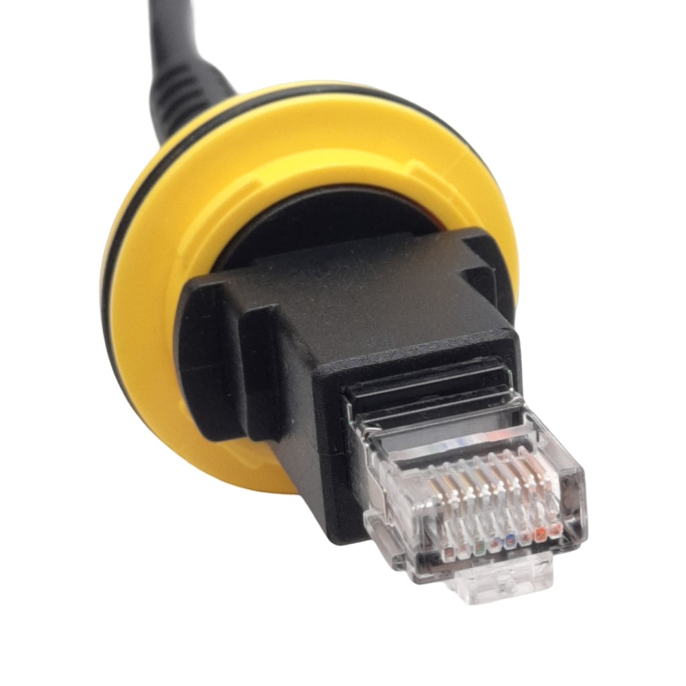Cognex 300-1122-30R Dataman Barcode Reader Scanner Ethernet Cable, 30m, RJ45