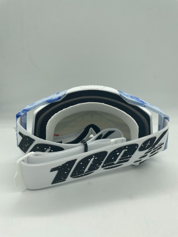 100% Racercraft 2 Goggles Mirror Silver Flash Lens