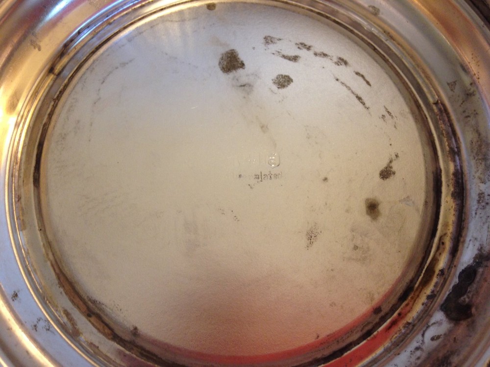 Silver Plated Pitcher ~ Makers Marking ~ 7" High