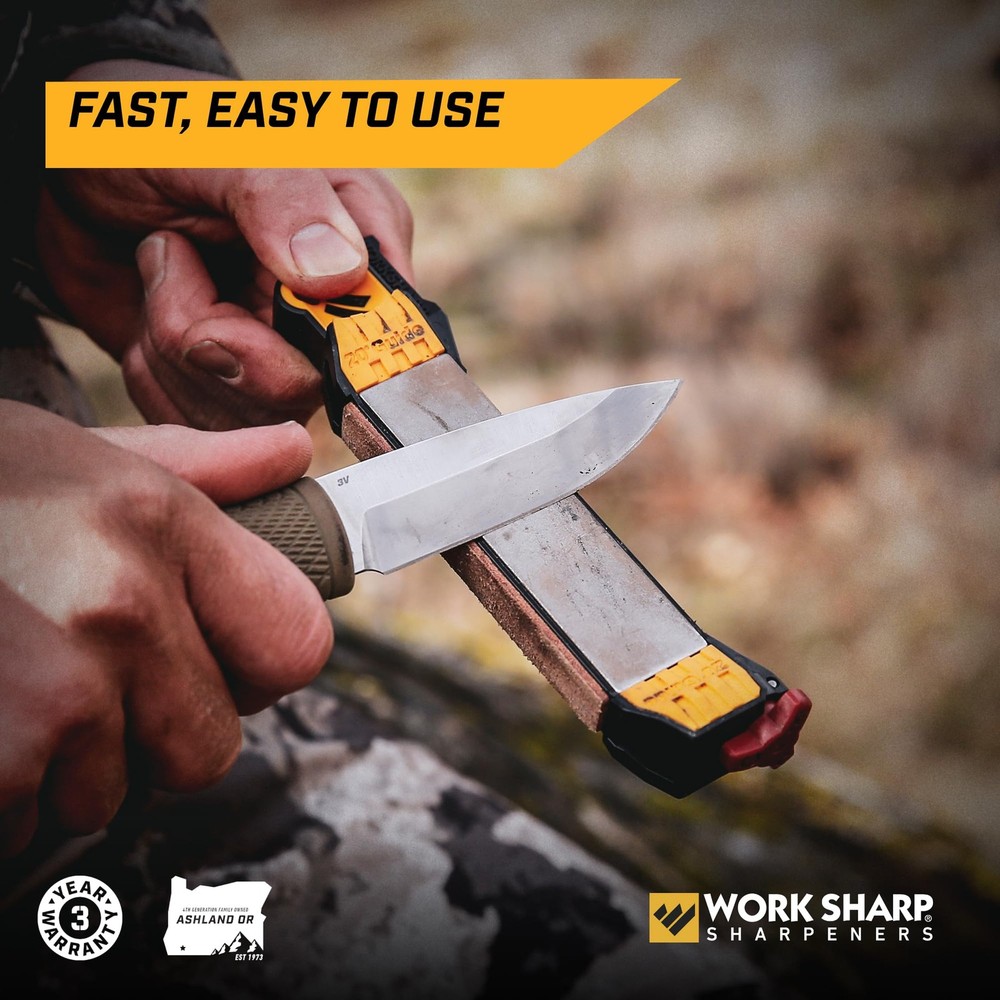 Guided Field Sharpener Compact Travel Knife Sharpener Diamond Tool