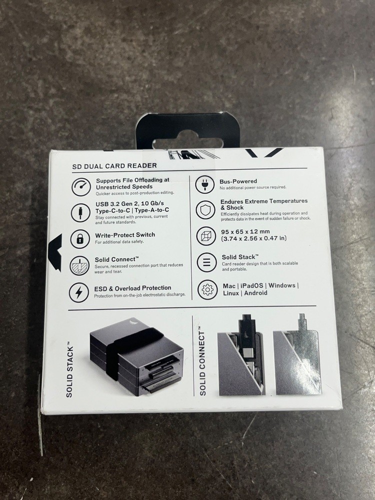 ANGELBIRD SD DUAL CARD READER