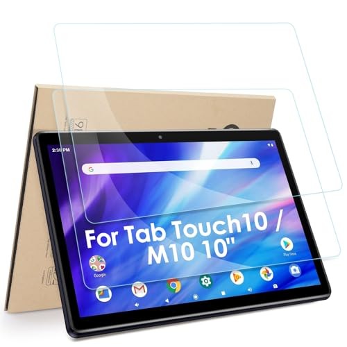 2-Pack Screen Protectors Compatible with Pritom / M10 / M10(3G) / TAB Touch10
