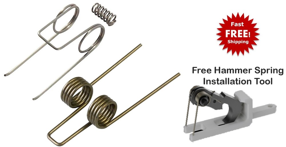 Hammer Disconnect Trigger Spring Set  + FREE Hammer Spring Installation Tool