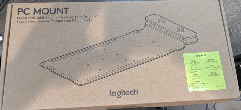 Logitech Compute Mount 952-000097 Brand New!