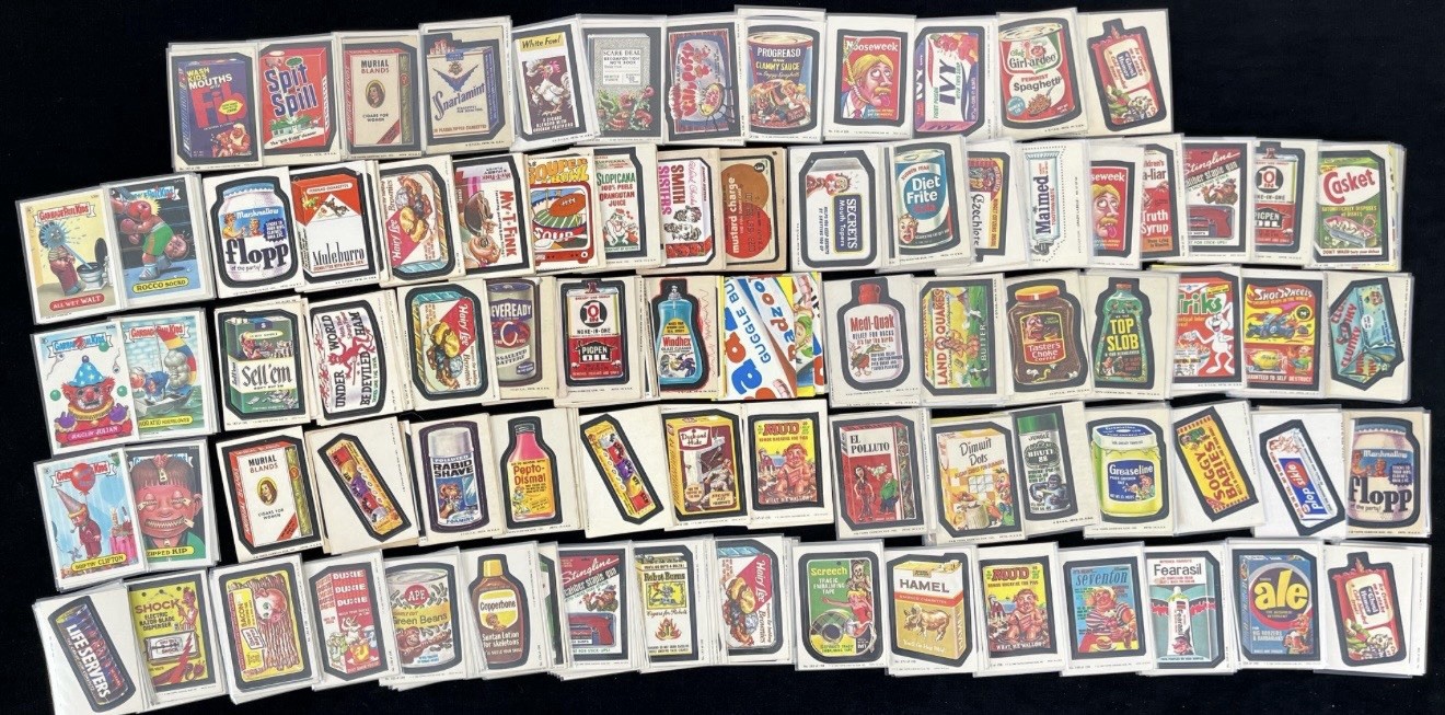 1970-80s Topps Wacky Packages 400+ Trading Card Sticker Lot Parody Comedy