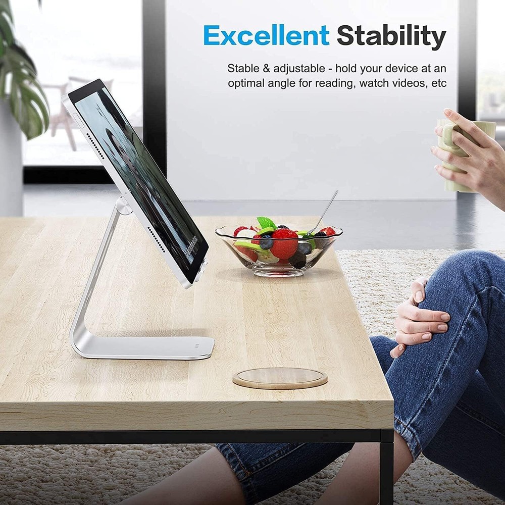 Tablet Stand Adjustable, Tablet Holder for 4 - 13 Inch Tablet