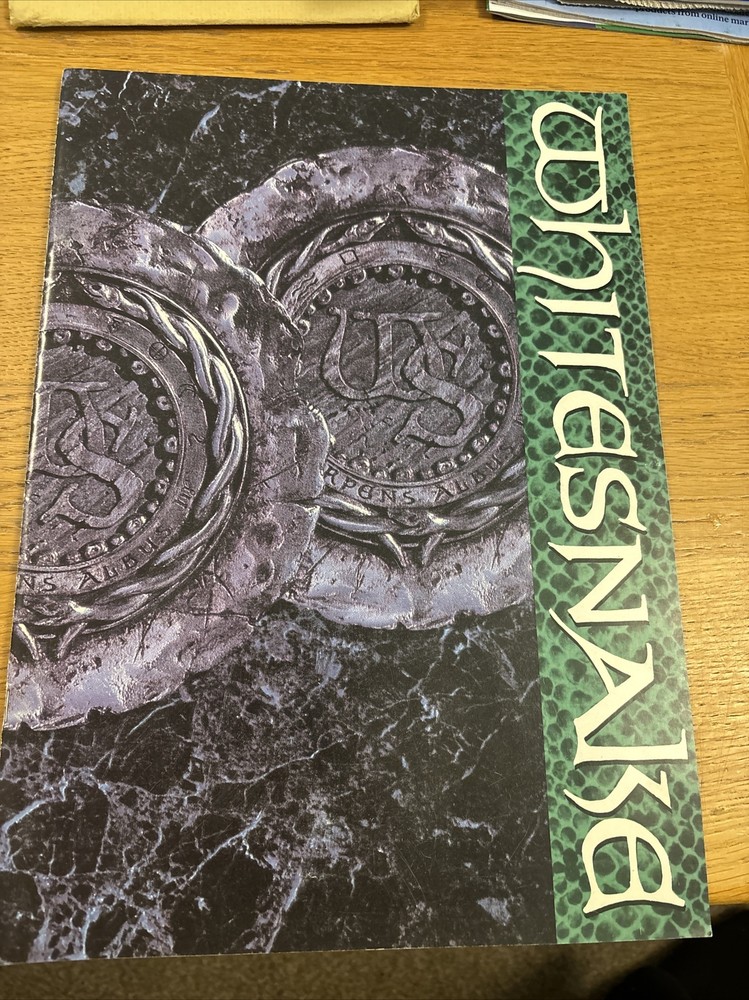 Whitesnake 87-88 Tour Programme