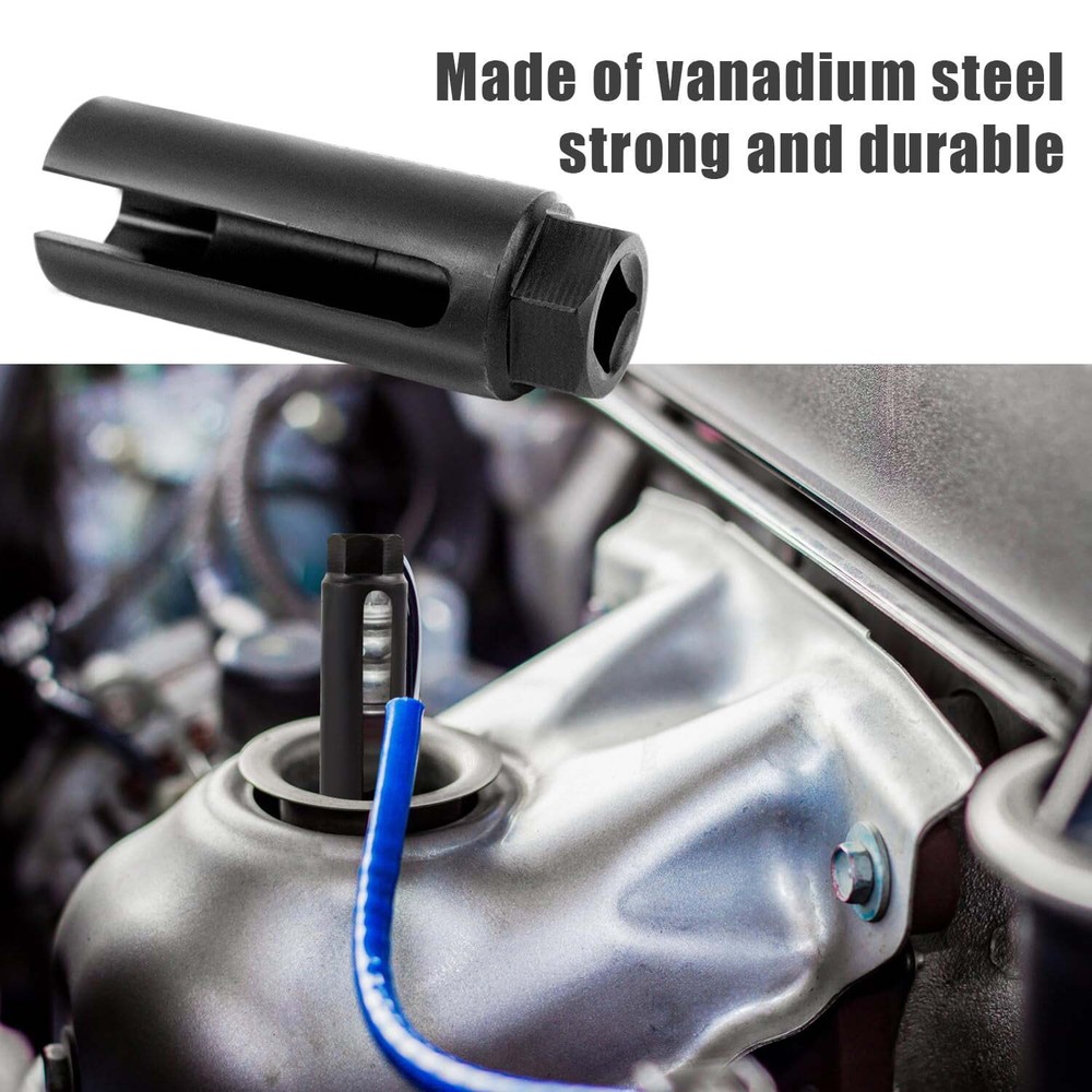 Offset Oxygen Sensor Socket 3/8" Drive x 7/8" for O2 Removal & Installation