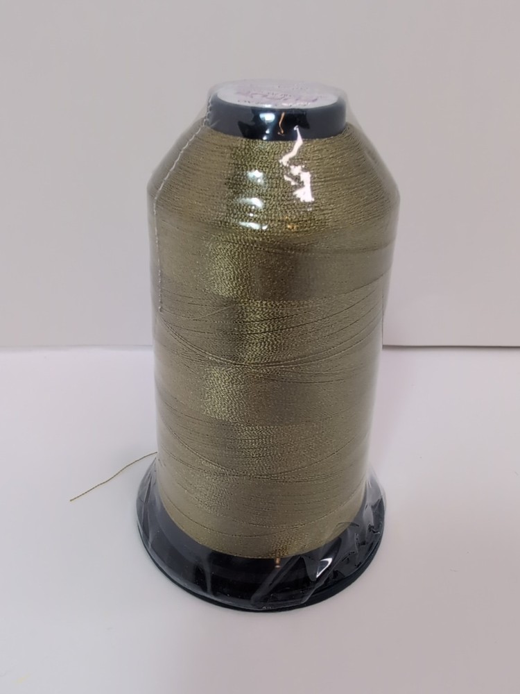 Fufus Chartreuse 5000m Polyester Thread Cone Color # PF287 Lot # 27073