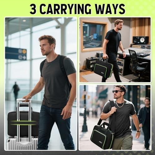 Padded DJ Controller Case for Hercules DJControl Inpulse 200 MK2, Numark Party M