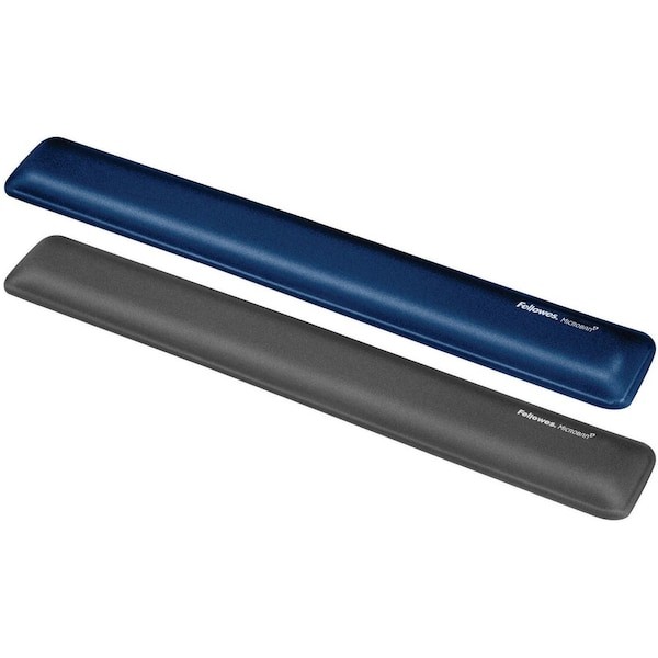 Fellowes 9175301 Wrist Rest W/Microban, Graphite