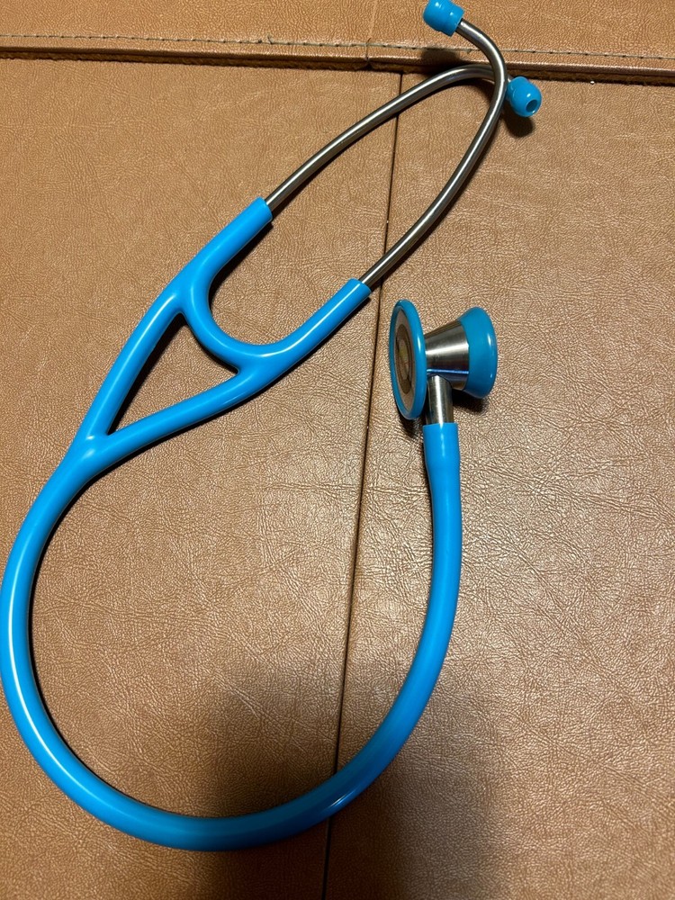  Light Blue CARDIOLOGY STETHOSCOPE DIAPHRAGM PROFESSIONAL DOUBLE HEAD 