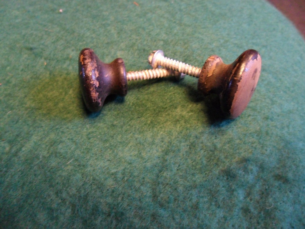 Antique Set of Two Apolla Phonograph Door Knobs