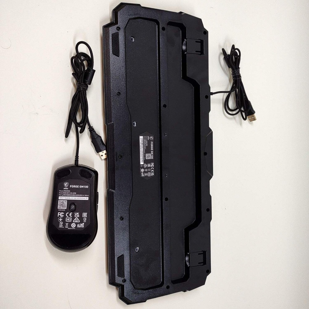 MSI Forge GK100 Keyboard & Mouse Combo MS-8ZA7