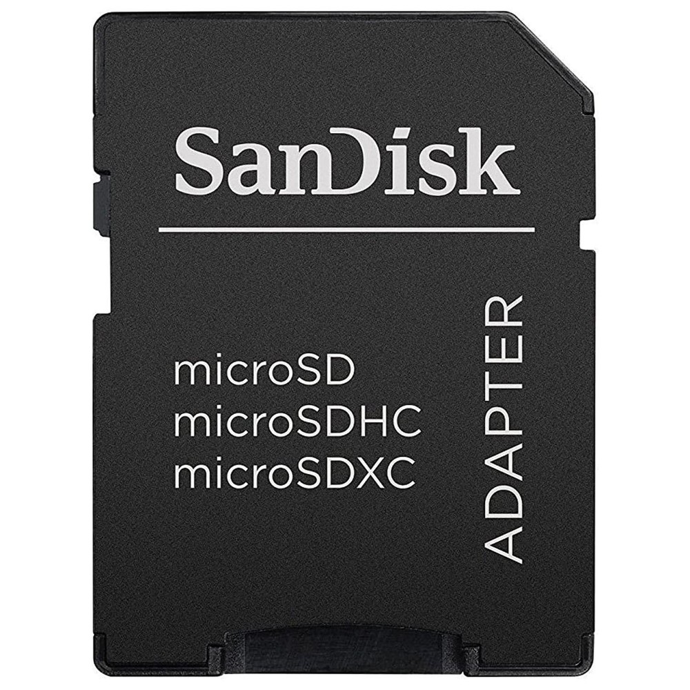 SanDisk MicroSD to SD Memory Card Adapter with Built-in Write Protection Switch
