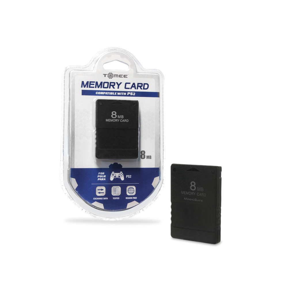 Tomee 8MB Memory Card for PS2 / PlayStation 2 New