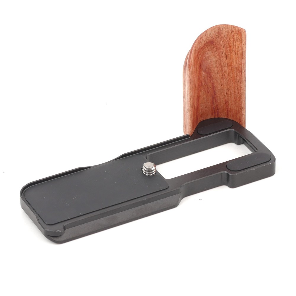 Solid Wood Handle Grip for Canon V1 Camera PowerShot V1 Arca base Baseplate