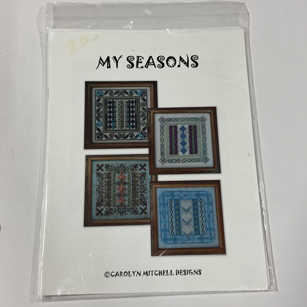 Carolyn Mitchell Designs Needlepoint Pattern Chart Only: My Seasons (2013)