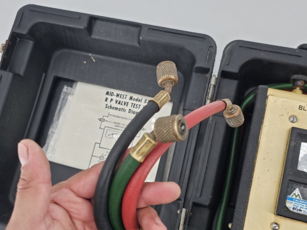 MIDWEST MODEL 830 RP Principle BACKFLOW Back Flow PREVENTER TEST KIT