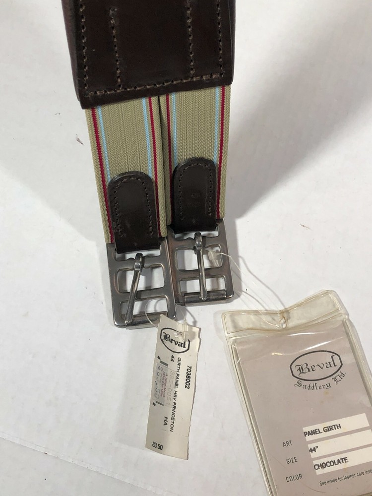 44 inch Panel Girth from Beval - Chocolate Color - Triple Elastic Ends