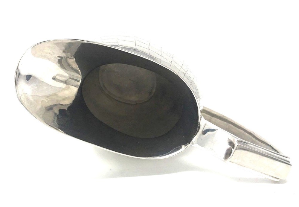 Vintage Rare Silver Plated Pitcher with Alligator Pattern