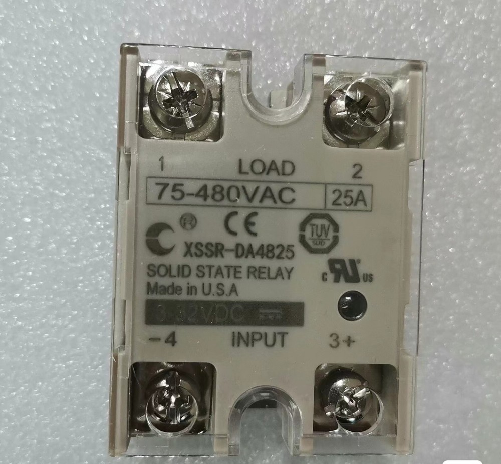 1pc NEW XSSR-D4825 75-480VAC Solid State Relay #VUW2 CH