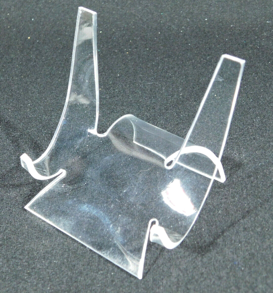Easel Display Stand Medium Sized Clear LUCITE