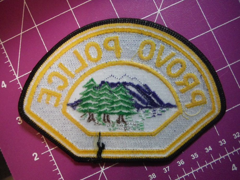 Provo Utah Police patch
