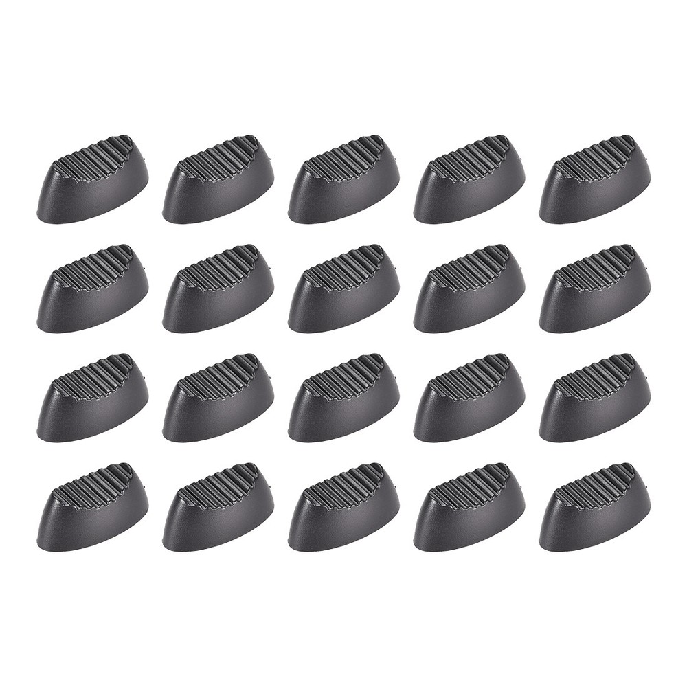 Console Mixer Slider Fader Knobs Replacement for Potentiometer Black  20pcs
