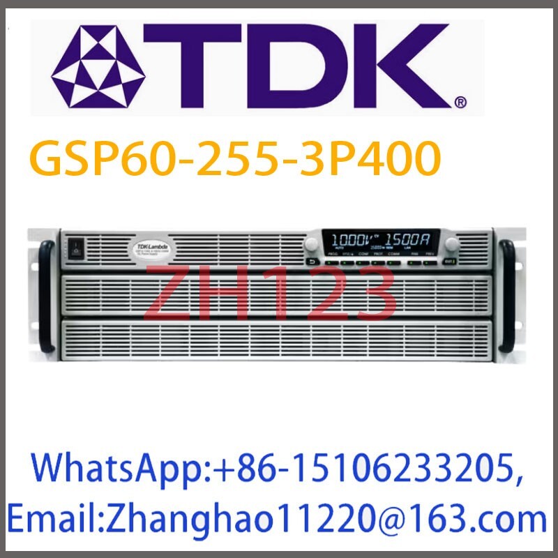 TDK-LAMBDA  GSP60-255-3P400   Programmable DC Power Supply