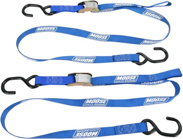 Moose Utility Heavy-Duty Tie-Down Straps Blue