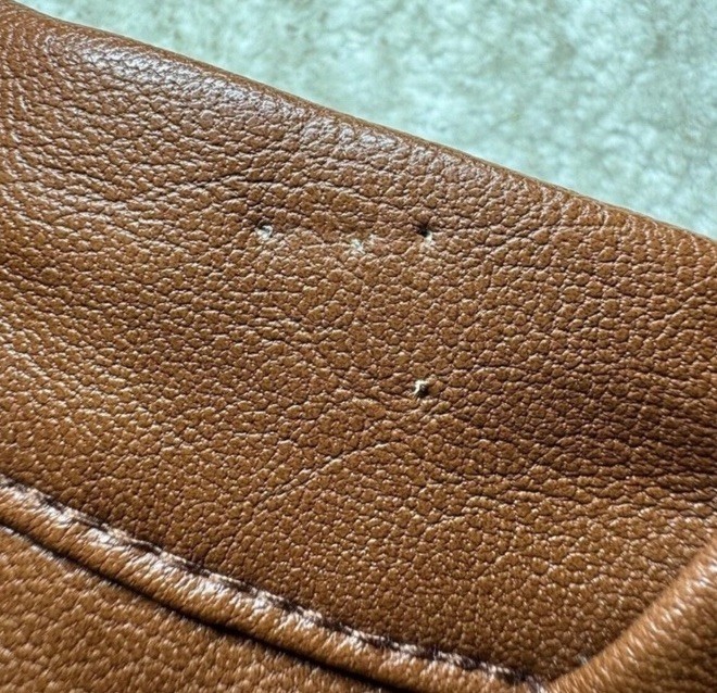 New Shinestar Brown Tan Faux Leather Short Skirt Boho Women’s Size Small