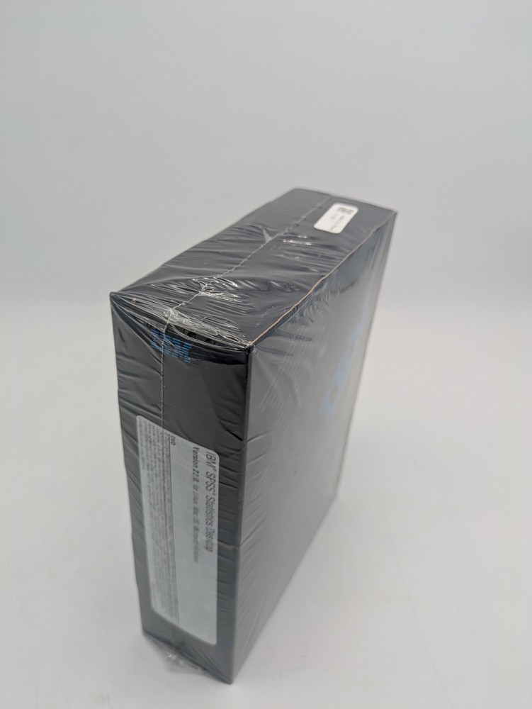 IBM SPSS Statistics Desktop Software DVD For Linux, Mac OS, Microsoft Windows