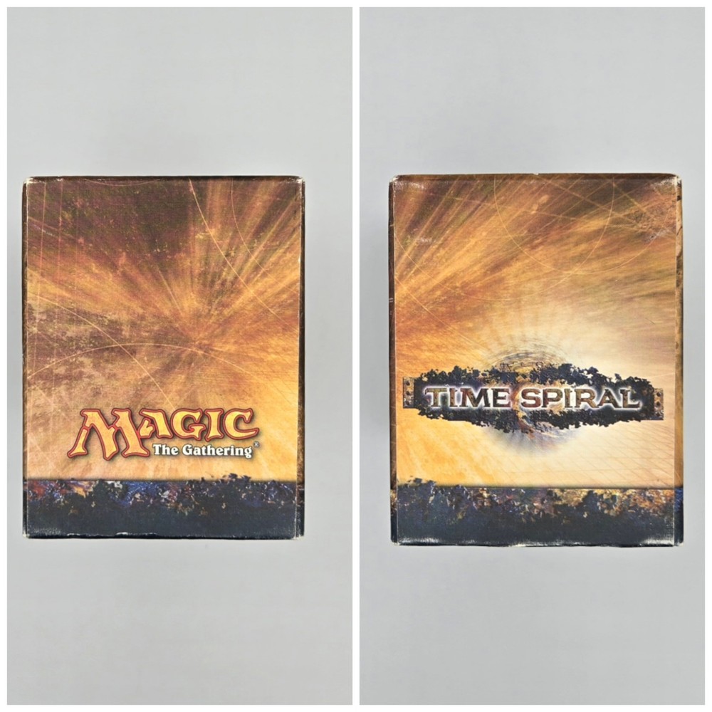 Magic The Gathering Time Spiral Empty Fat Pack Box MTG Rare Storage SINGLE BOX