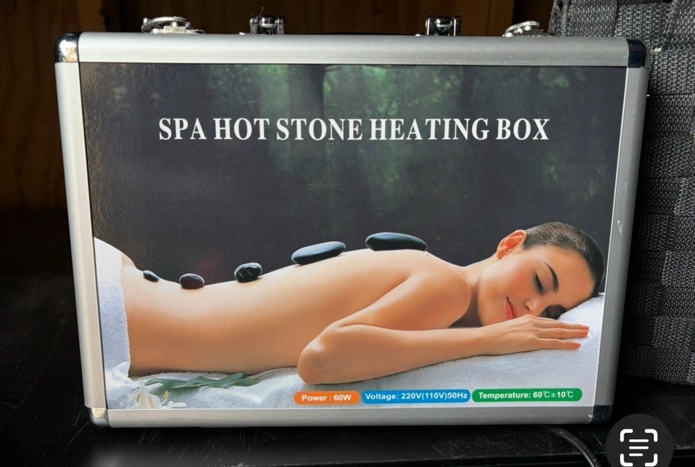 Hot Stone Massage Warmer Heating Box Rock Stone Heating SPA