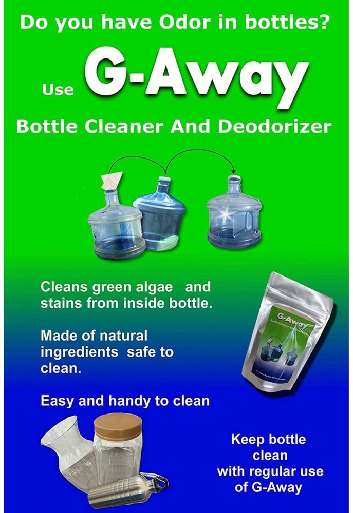 G-Away Bottle Cleaner and Deodorizer