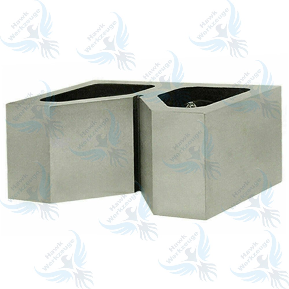 6" Cast Iron Angle V Blocks Pair Set. Precision Tool Machining/ Milling