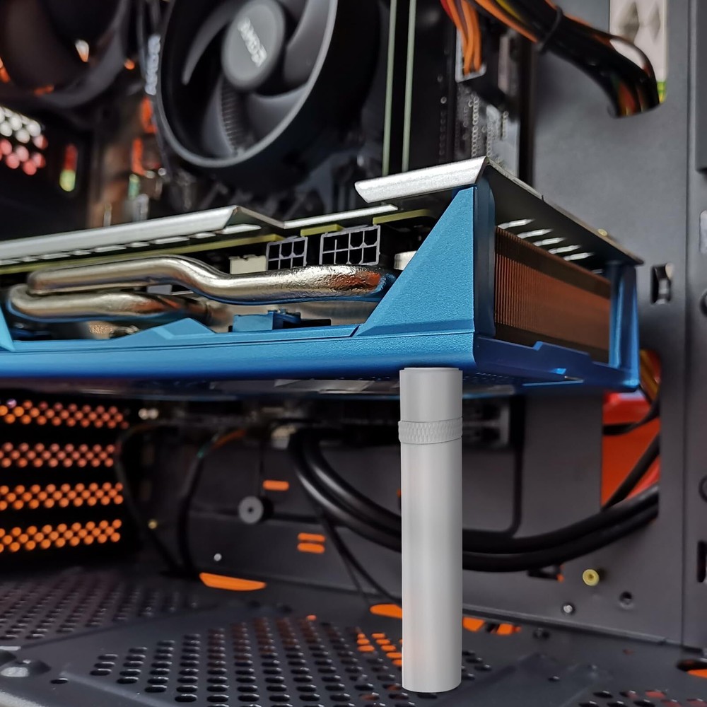 Graphics Card GPU Support Bracket Adjustable Aluminum Alloy Anti Sag GPU Brac...
