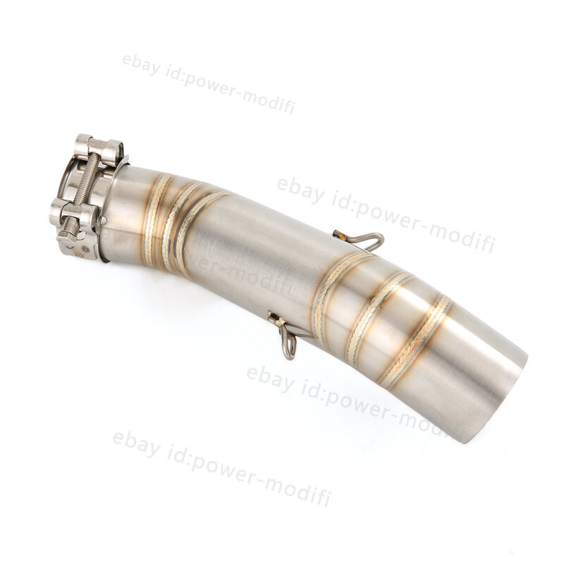 For Honda CBR500R CB500F 2016-2025 Connect 51MM Tips Motorcycle Exhaust Mid Pipe