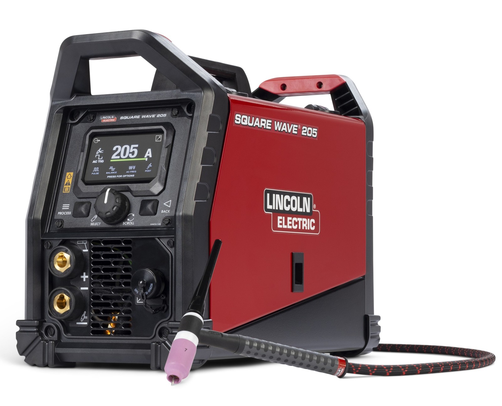 Lincoln Square Wave TIG 205 AC/DC TIG & Stick Welder K5613-1