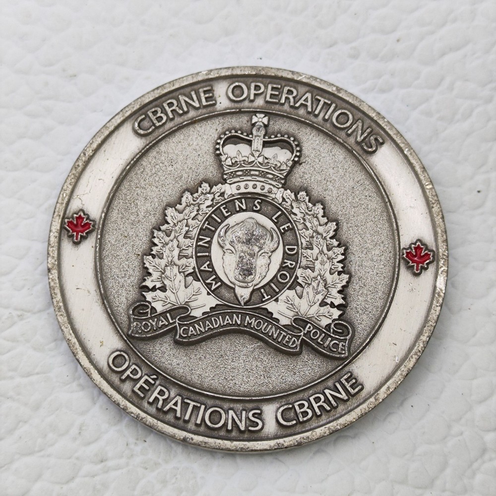 RCMP CBRNE Operations First Responder Program Challenge Coin