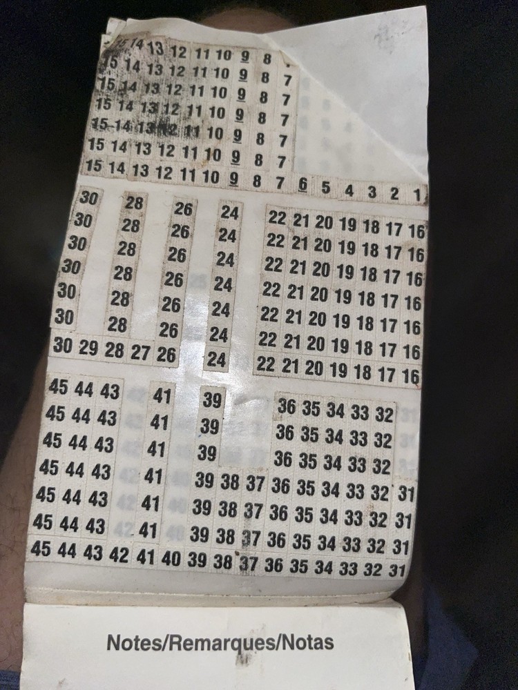 1 Partially Used 3M ScotchCode SPB-03 Preprinted Wire Marking Marker Book (used)