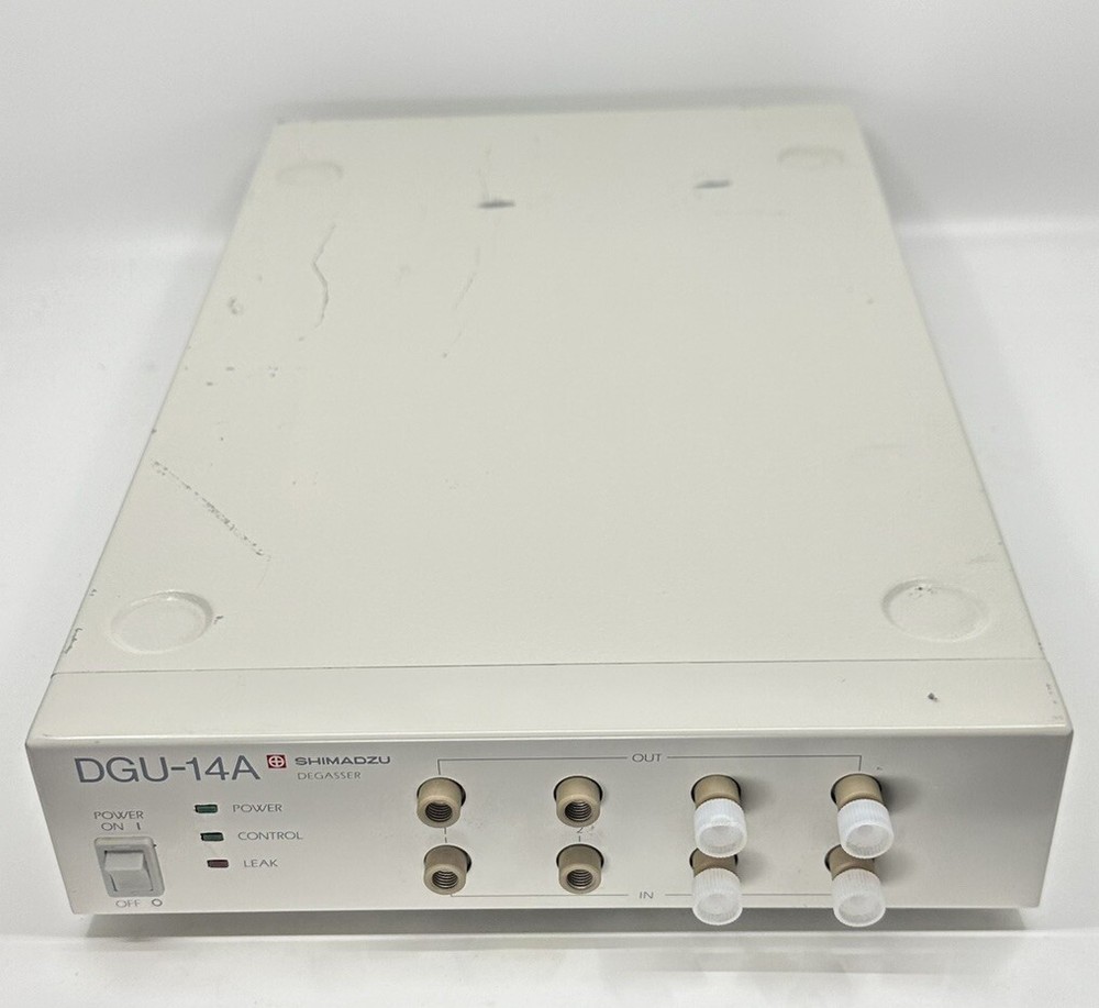Shimadzu DGU-14A Degasser HPLC System 4 Solvents