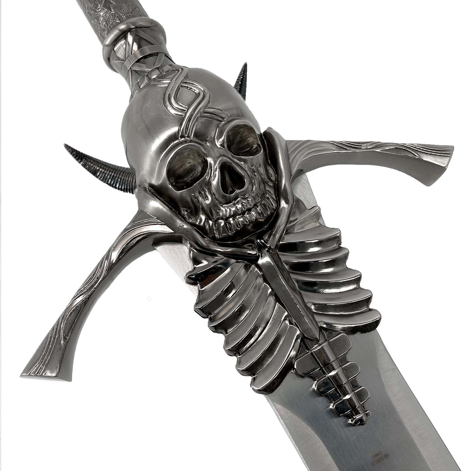 Dante's Rebellion 51-Inch Full Metal Replica Sword Silver