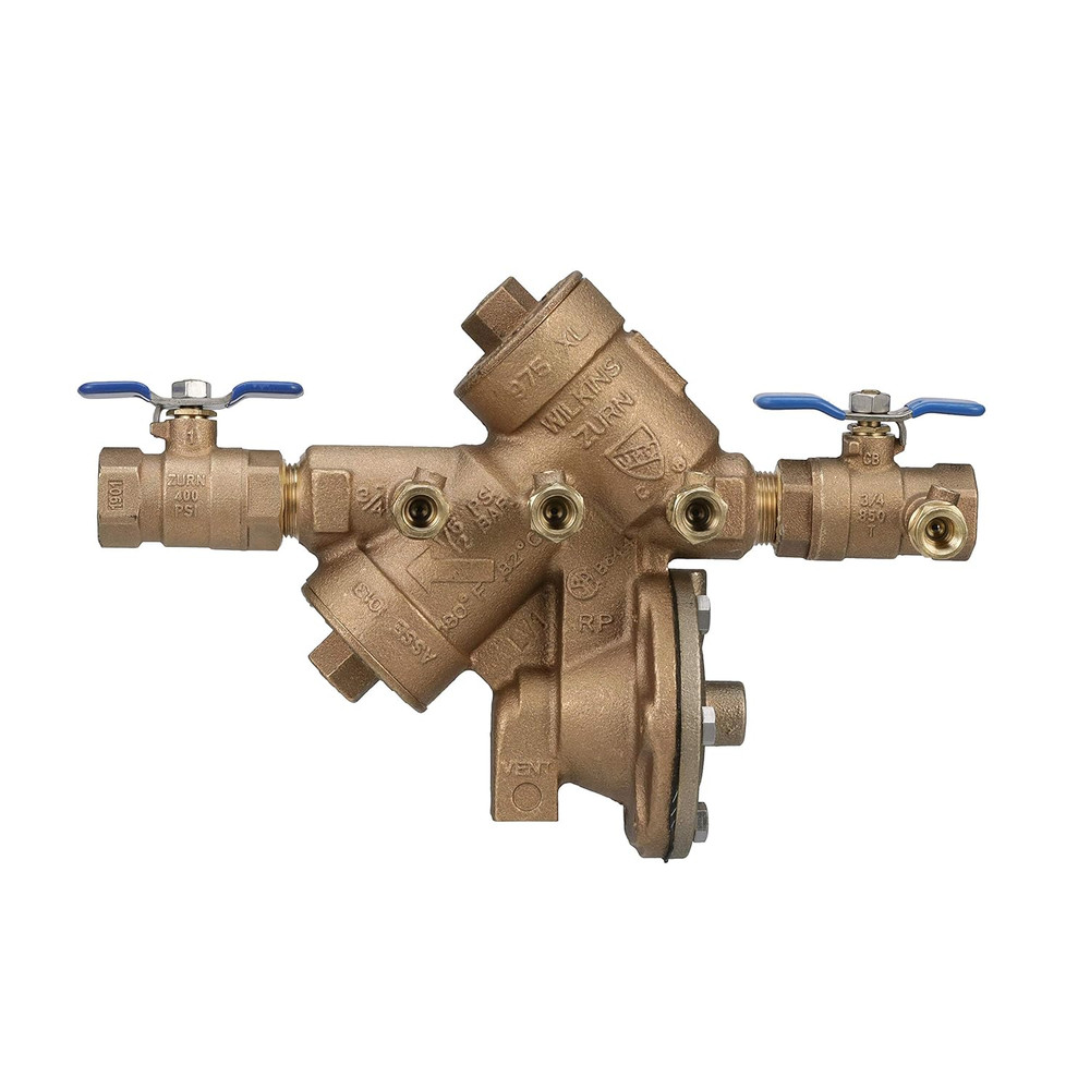 Wilkins 34-975XL 3/4" Backflow Preventer - Reliable Reduced Pressure Solution