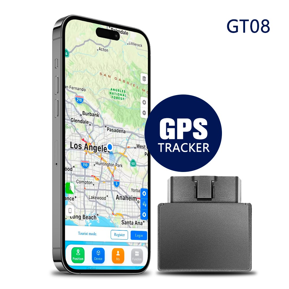 Labwork GPS Tracking Device GT08 - OBD Tracker 4G-LTE for Android and iPhone