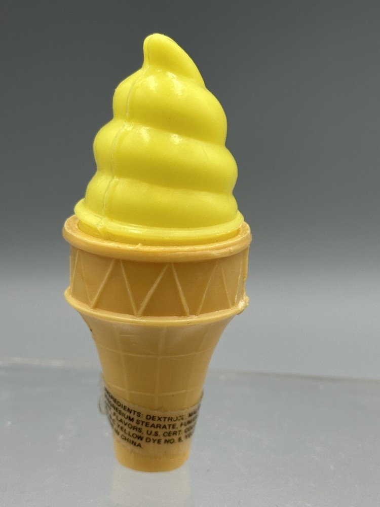 Vintage c 1980 ICE CREAM CONE CANDY Container