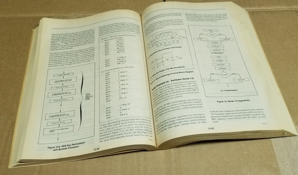 Original Intel Microcontroller Handbook 1985 ISBN 0-917017-15-3 reference book
